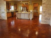 Acid Stained Concrete Floor